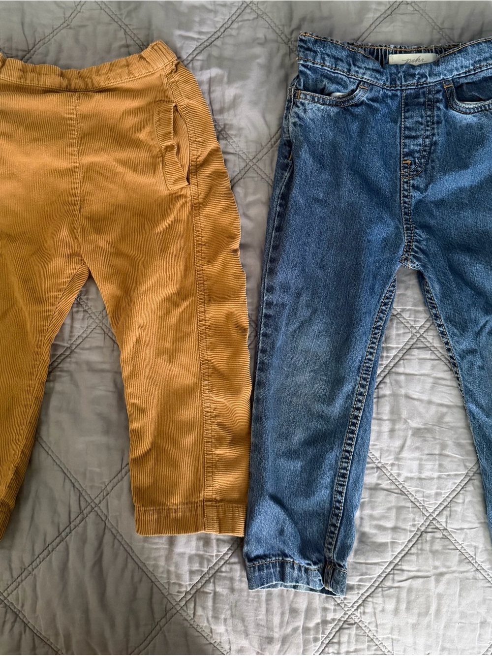 Pehr 3T 100% Cotton Corduroy + Jean Bundle